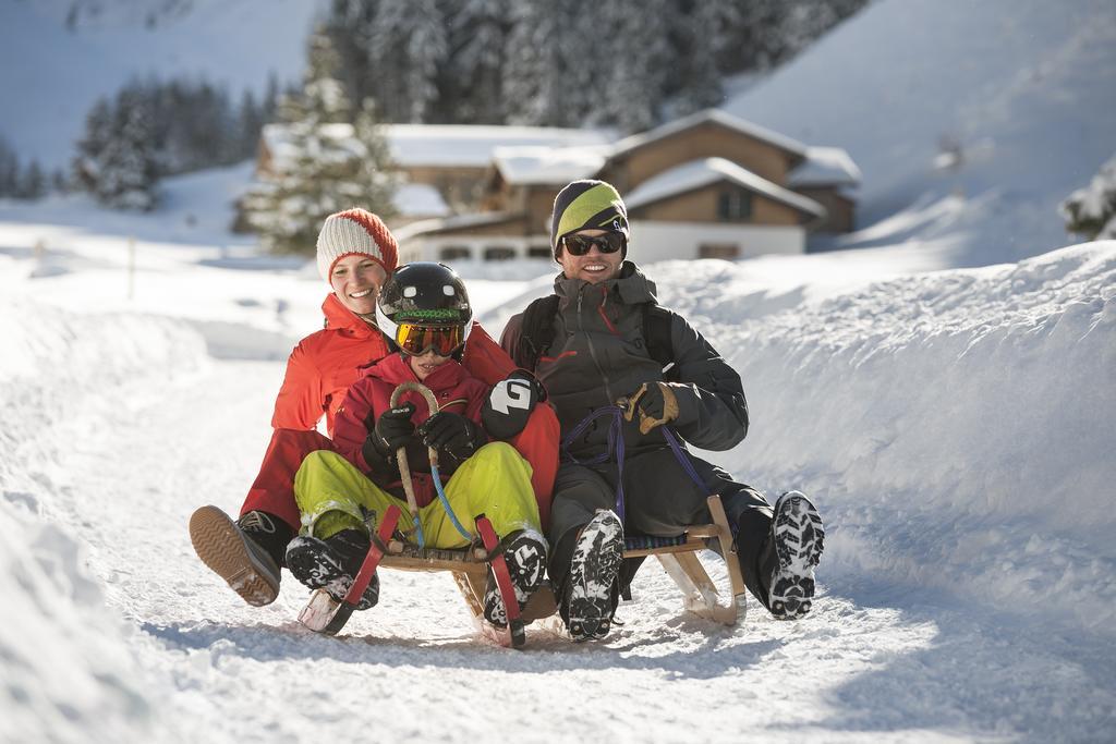 Ferienwohnungen Unterluimes Telfes im Stubai Exterior photo